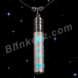 Galactic Pendants Flashing LED Jewelry